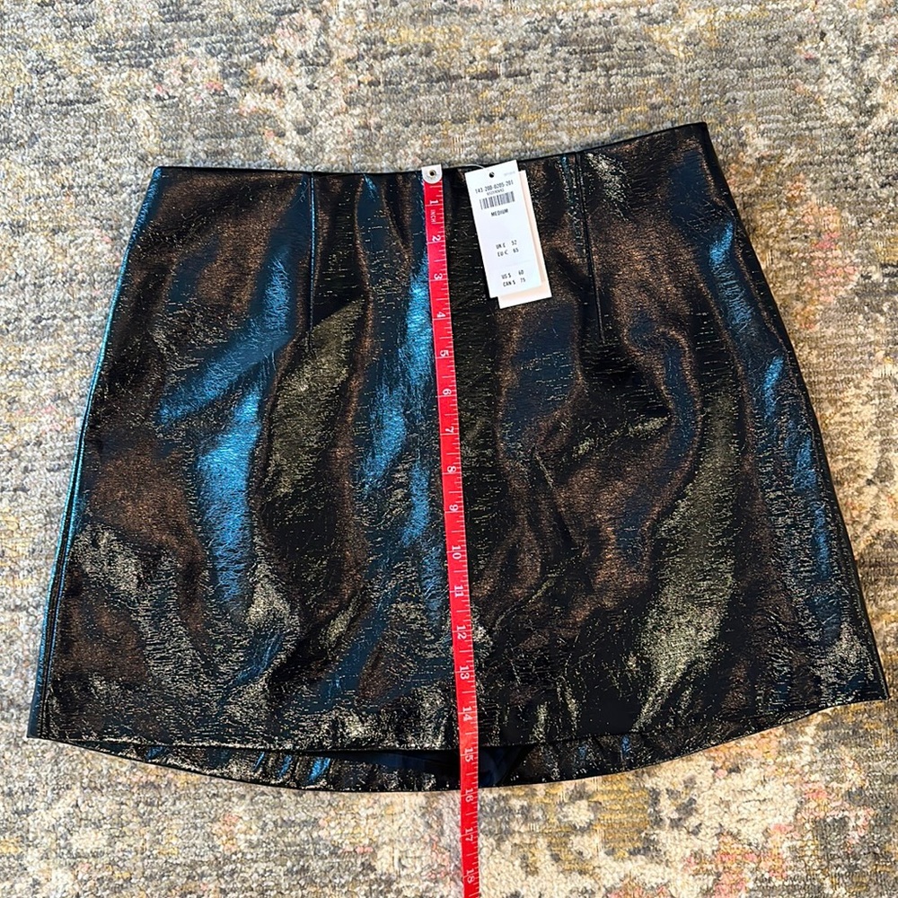 Abercrombie & Fitch vegan leather skirt. Size M